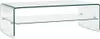 vidaXL Couchtisch Transparent 98×45×31 cm Hartglas Produktbild-Vorschau 5