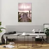 Bilder auf glas - Einteilig - Brücke See Fackel - 70x100cm Produktbild-Vorschau 6