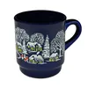 Glühweinbecher blau mit Weihnachtsmotiv Weihnachtsmarkt und Produktbild-Vorschau 5