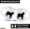 Huuraa Kaffeetasse Panther Silhouette 330ml Weiß Keramik Produktbild-Vorschau 2