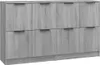vidaXL Příborníky 2 ks. Grey Sonoma 60x30x70 cm odvozený Náhled obrázku produktu 2