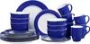 Kombiservice 24 tlg. Doppio indigo-blau Produktbild-Vorschau 1