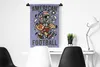 MuchoWow® Wandteppich Wandbehang American Football - Lila - Produktbild-Vorschau 5