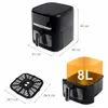 Frytkownica na gorące powietrze beztłuszczowa Airfryer Podgląd zdjęcia produktu 10