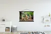 MuchoWow® Textilposter Familie - Tiere - Erdmännchen 120x80 Produktbild-Vorschau 2