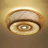Stropní lampa Stropní lampa Bambusová lampa XXL 50 cm dřevo Náhled obrázku produktu 1
