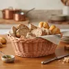 Aufbewahrungskorb Oval aus Weide Regalkorb Handgeflochtener Produktbild-Vorschau 3