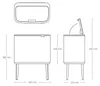 Brabantia Bo Touch Bin, 540 mm, 312 mm, 680 mm, 5,7 kg, Produktbild-Vorschau 4