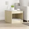 vidaXL Kosz na śmieci dąb sonoma 47x59x42 cm materiał Podgląd zdjęcia produktu 3