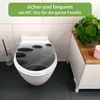 banjado Familien WC Sitz weiß mit Absenkautomatik und Motiv Produktbild-Vorschau 2