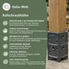 Aufschraubhülse für Holzpfosten 7x7cm Pfostenanker Produktbild-Vorschau 4
