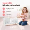Kinderplay Holz-Puppenwiege mit Bettwäsche – Green Series Produktbild-Vorschau 6