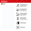 A product details graphic showing a screen protector and its features. Anteprima dell’immagine prodotto