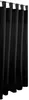 A close-up view of black curtains hanging from a rod. Anteprima dell’immagine prodotto