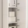 Regál Bílý Skandinávský Moderní Stojící Vysoký 3 Dveře Náhľad obrázku produktu 5