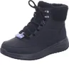 A single black Skechers boot is shown against a white background. Voir les images du produit