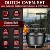 Gusskönig Dutch Oven 12 l ohne Füße 2in1 Deckelheber, Produktbild-Vorschau 12