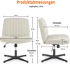 Chefsessel Bürostuhl Stoff Schreibtischstuhl Office Chair Produktbild-Vorschau 7