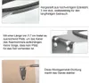 Fönhalter Edelstahl Haartrocknerhalterung Wandhalterung Produktbild-Vorschau 3