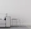 Lampka stołowa designerska srebrna wbudowany LED 4.8W Anais Podgląd zdjęcia produktu 3