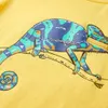 Design Kinder-Kurzarmshirt Helles Ocker 104, Langarmshirts Produktbild-Vorschau 4