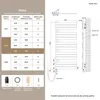 S'AFIELINA 132×60cm Scaldasalviette elettrico bagno WiFi, Anteprima dell’immagine prodotto 3