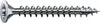 A single screw on a white background. Anteprima dell’immagine prodotto