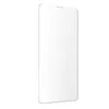 A transparent screen protector for a smartphone, shown from a side angle against a white background. Náhľad obrázku produktu
