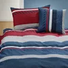 Traumschlaf Seersucker Bettwäsche Mick navy 200x200 cm + 2x Produktbild-Vorschau 1