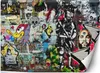 Murale XXL graffiti colorato street art carta da parati per Anteprima dell’immagine prodotto 1