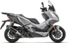 ARROW mestský tmavý hliníkový násuvný tlmič pre Hondu Adv Náhľad obrázku produktu 9