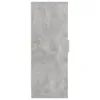 vidaXL Scarpiera grigio cemento 32x35x92 cm materiale a Anteprima dell’immagine prodotto 15