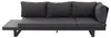 home24 Loungegruppe - 4-teilig - Aluminium / Webstoff Produktbild-Vorschau 5