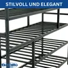 DanDiBo Schuhregal Platzsparend Metall Schwarz 6 Etagen 100 Produktbild-Vorschau 6
