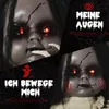 Outsunny 83cm Halloween Geisterpuppe mit Spezialeffekten Produktbild-Vorschau 5