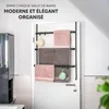 Étagère suspendue de porte en métal Bremermann, 3 barres Voir les images du produit 2