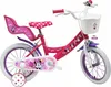 Disney Minnie Kinderfahrrad 14 Zoll Fahrrad für Körpergröße Produktbild-Vorschau 1