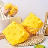 Gelber Käse-Quetsch-Spielzeug, weiches, langsam Produktbild-Vorschau 3