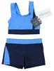 Aquarti Mädchen Sport Bikini - Racerback Bustier & Produktbild-Vorschau 6