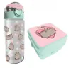 Rucksack, 8-teiliges Schulset für Mädchen, Pusheen Mint, Produktbild-Vorschau 11