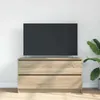 vidaXL TV skříňka Sonoma dub 100x35x54 cm materiál na bázi Náhled obrázku produktu 3