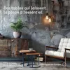 LAMO Manufaktur Table basse gigogne en bois rond - lot de 2 Voir les images du produit 2