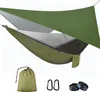 Hängematte, Camping Hängematte mit Zipper Moskitonetz und Produktbild-Vorschau 1