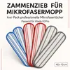 6x Premium Mikrofaser Wischpads Ersatzbezüge für H2Pro Produktbild-Vorschau 8