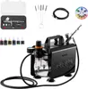 VEVOR Airbrush Set 1/6 PS se vzduchovým kompresorem, 1 Náhled obrázku produktu 1
