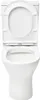 SAT Brevis spülrandlos Stand-WC Kombi-WC mit erhöhter Produktbild-Vorschau 5