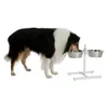 Kerbl Futterbar mit Ständer 2x2,8 L 43 cm Weiß Produktbild-Vorschau 4