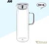 Cruche Wilmax 1500 ml en verre thermo-isolant avec Voir les images du produit 2