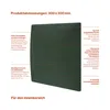 Wandpolster-Set STEGU 8 Stück Quadrat 30x30 cm Kopfteil Produktbild-Vorschau 3