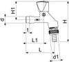 Js Auslaufventil Mit Rb,Rv,Sv 3-Kt.-Griff Anteprima dell’immagine prodotto 2